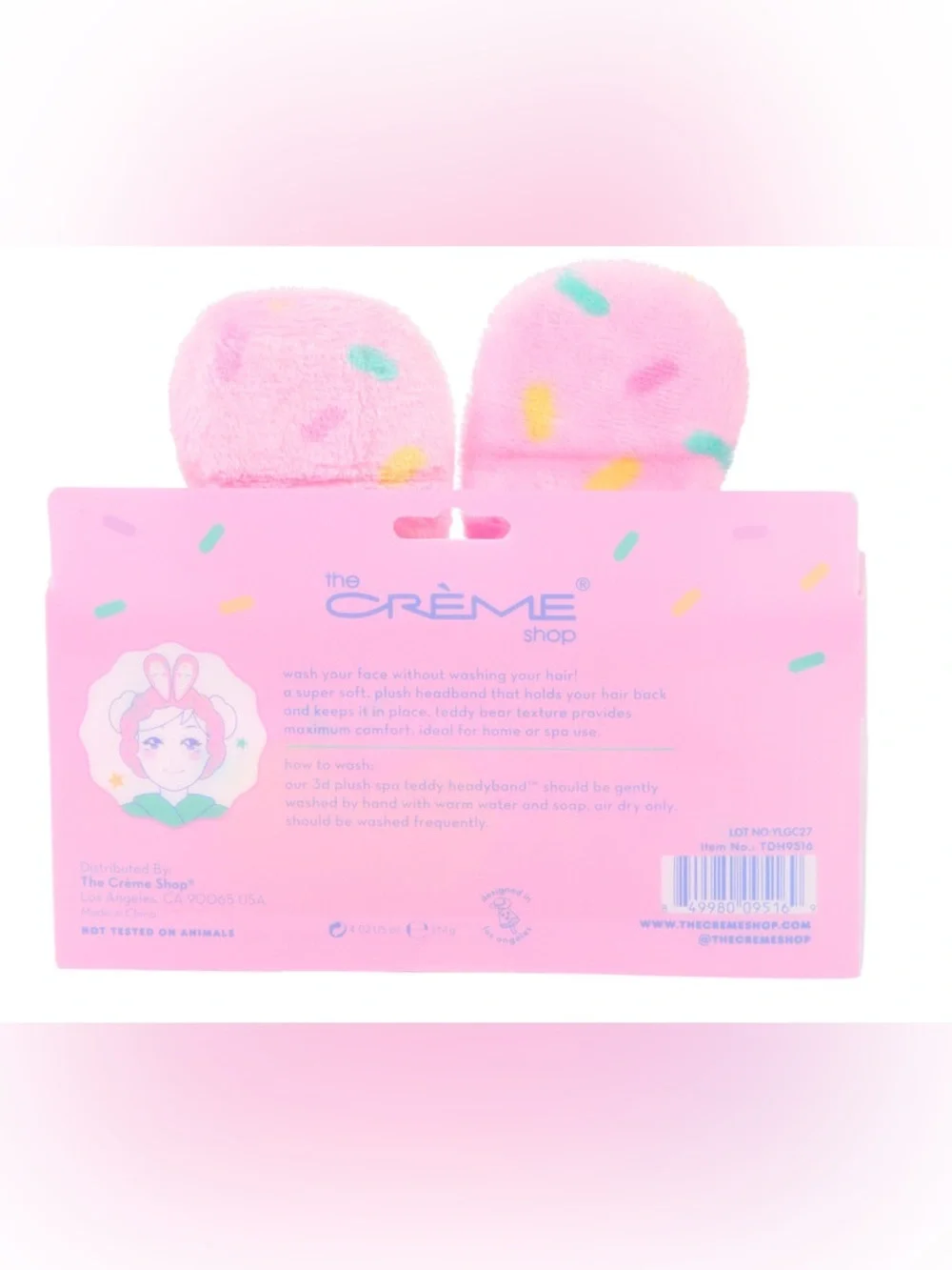 The Crème Shop Sugar Bunny 3D Teddy Headyband